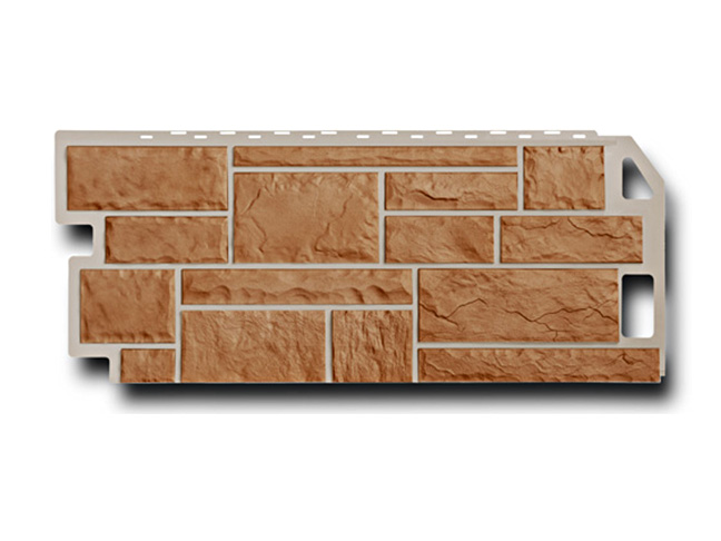 FineBer фасадная панель Камень Natur Терракотовый (1,137м*0,470м) 0,457м2 (10)