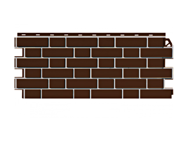FineBer ДАЧНЫЙ фасадная панель Кирпич Клинкерный Жжёный (1,130м*0,463м) 0,460м2