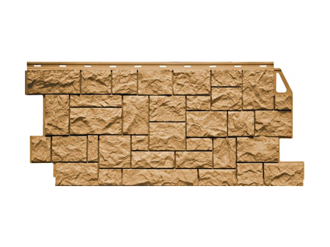FineBer фасадная панель Камень Дикий Песочный (1,117м*0,463м) 0,440м2